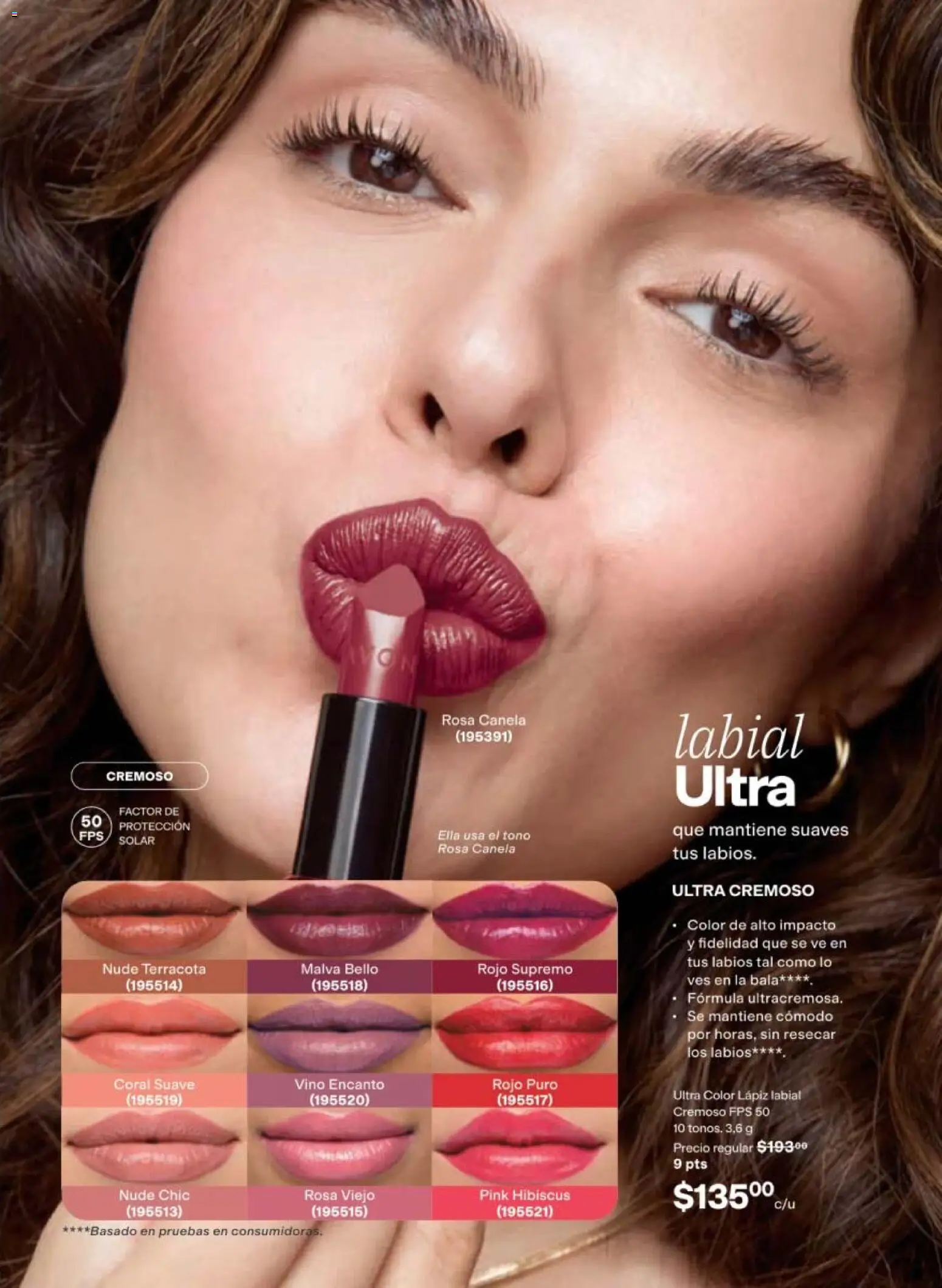 Nuevas ofertas de AVON válidas en toda la República Mexicana desde el 11/09/2026. ¡Encuentra las mejores ofertas en AVON campaña 14 2026! | Página: 31 | Productos: Vino, Lápiz labial