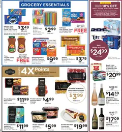 Preview of Kroger weekly ads valid from 07/08/2026 | Page: 9 | Products: Butter, Wine, Oranges, Ice cream