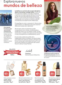 Vista previa de folleto Oriflame catálogo - Campaña 10 de la Oriflame válido desde 11/07/2026 | Página: 3 | Productos: Aceite, Chocolate, Maquillaje