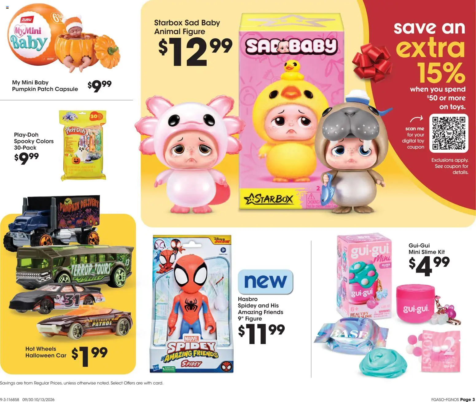Fred Meyer Home & Apparel - valid from 09/30/2026 | Page: 3 | Products: Pumpkin