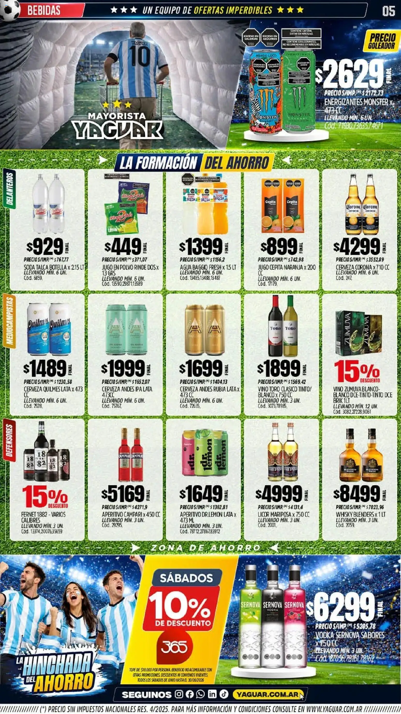 Yaguar - Oferta Semanal San Juan │ válido desde el 22/06/2026 | Página: 5