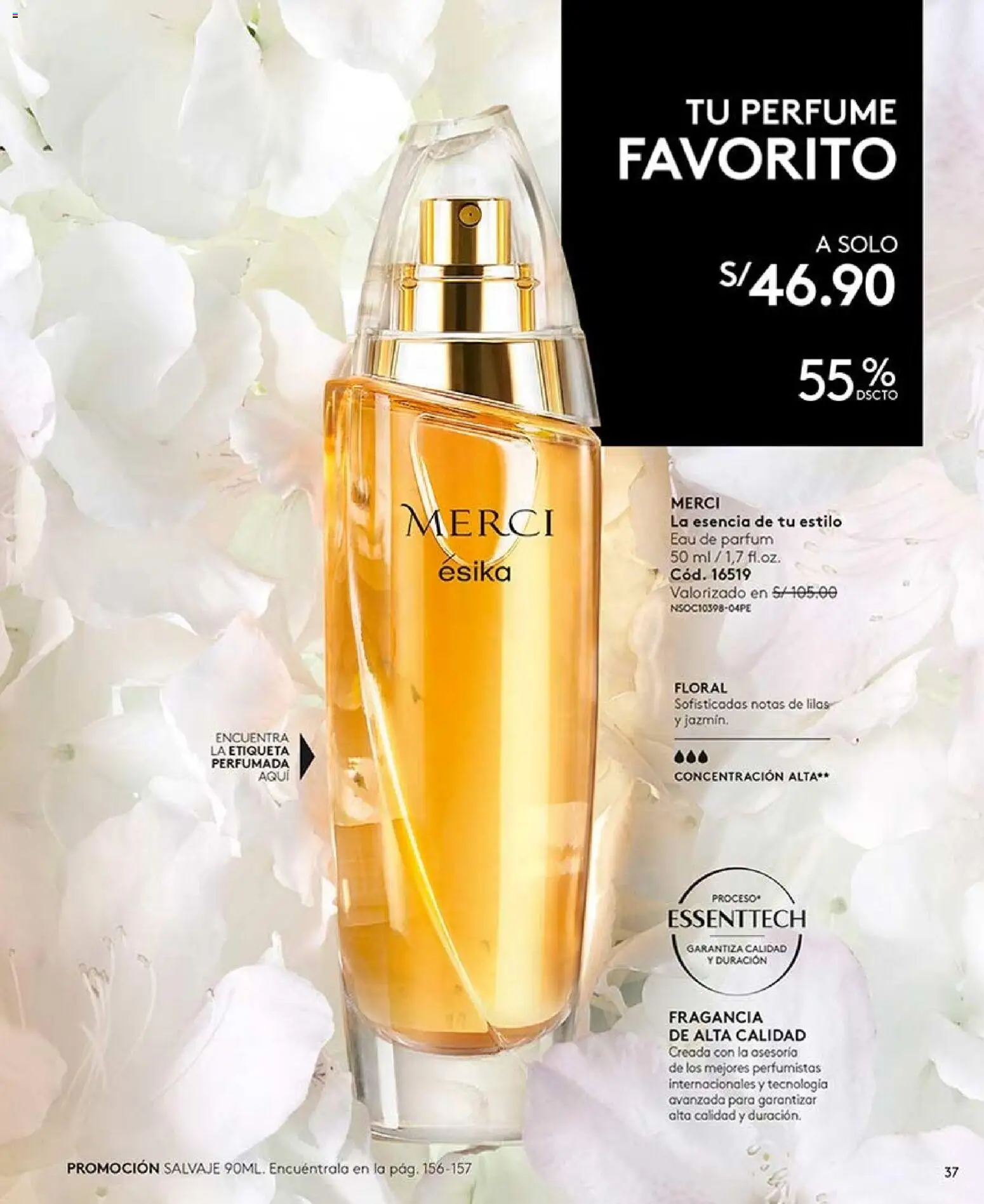 Catálogo Ésika válido desde 20/06/2026 | Página: 37 | Productos: Perfume, Fragancia