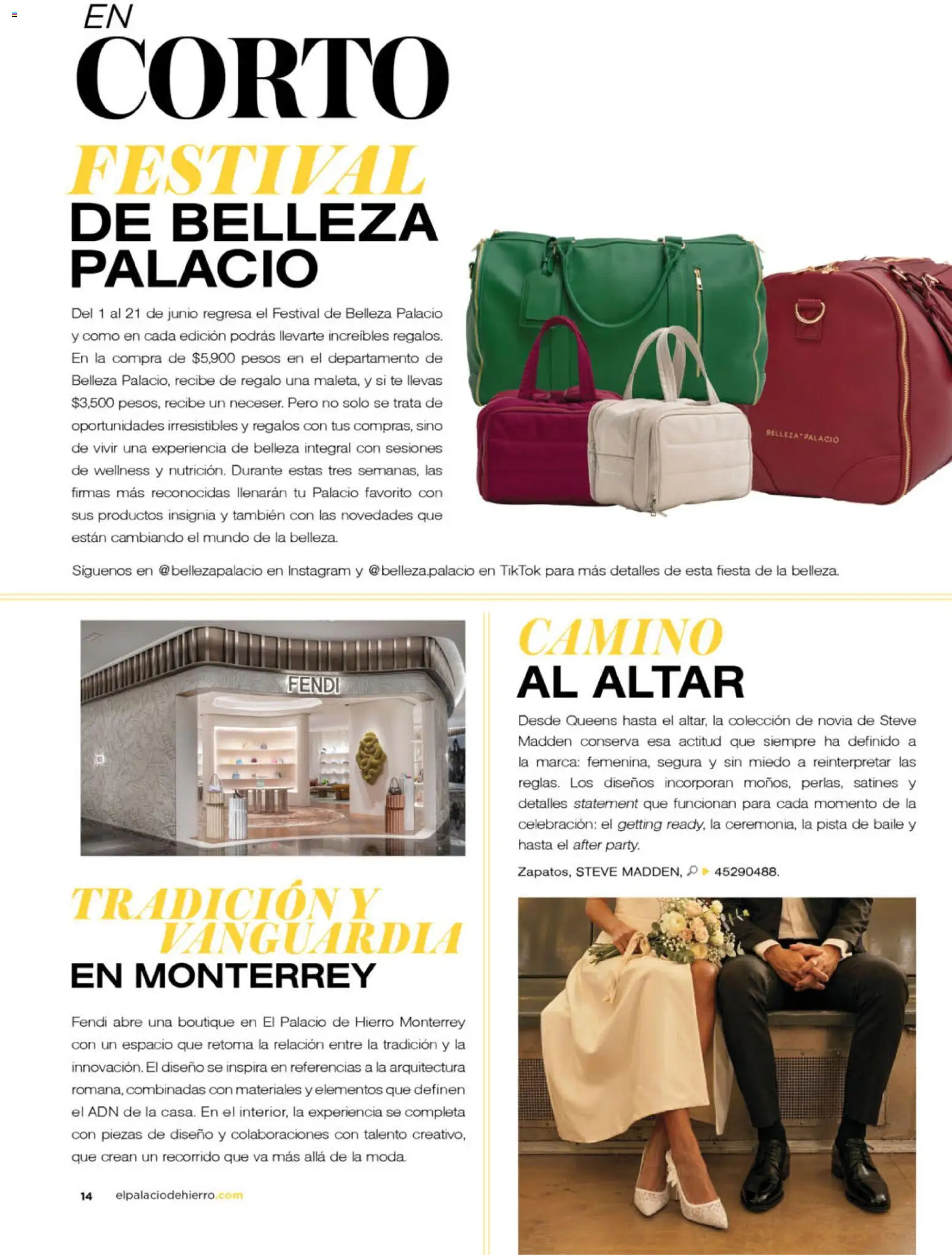 Nuevas ofertas de Palacio De Hierro válidas en toda la República Mexicana desde el 01.06.2026. ¡Encuentra las mejores ofertas en Palacio De Hierro catálogo! | Página: 20