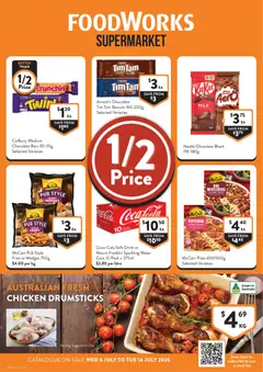Preview of Foodworks catalogue - valid from 08/07/2026