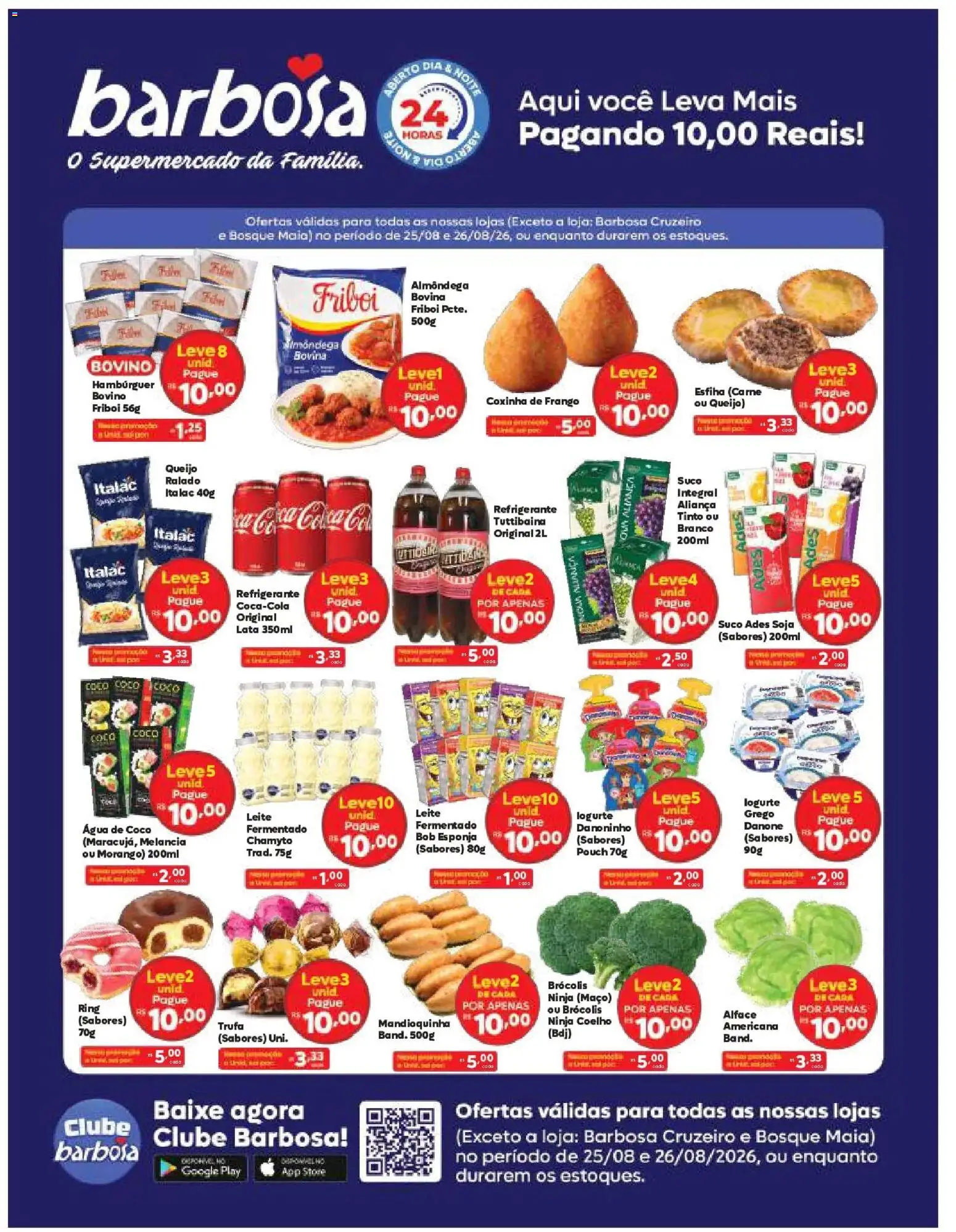 Barbosa Supermercados Folheto - válido de 25/08/2026 | Página: 2 | Produtos: Cará, Mandioquinha, Esponja, Carne