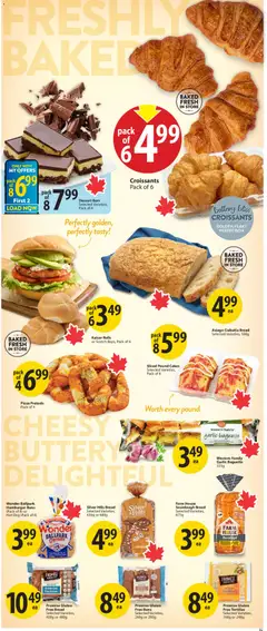 Preview of Save on foods weekly flyer / circulaire from shop Save on foods valid from 21.05.2026 | Page: 10 | Products: Bread, Pizza