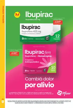 Vista previa Farmacity catálogo válido desde el 02.06.2026 | Página: 42 | Productos: Analgésico
