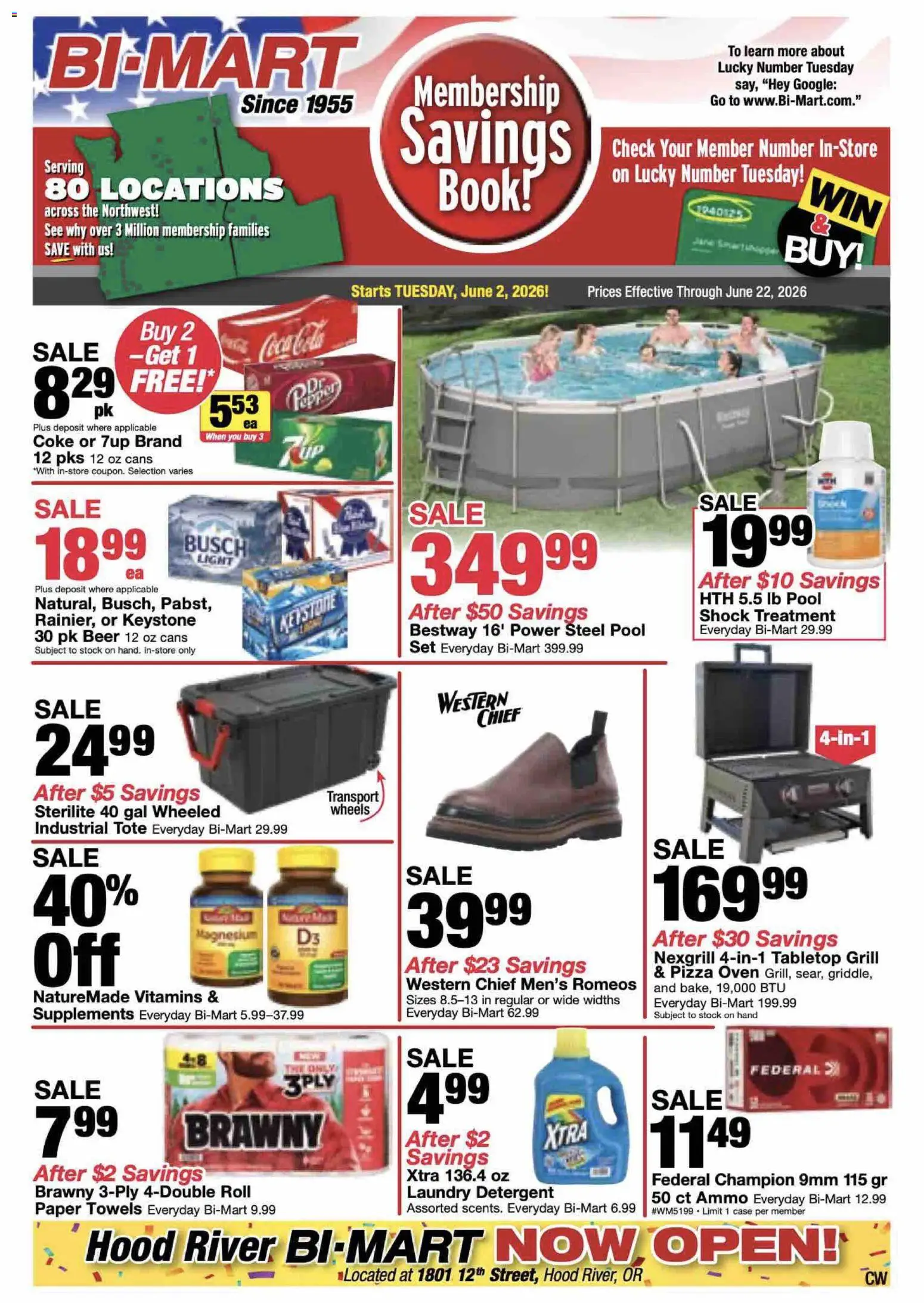 Bi-Mart Weekly Ad - valid from 02.06.2026 | Page: 1