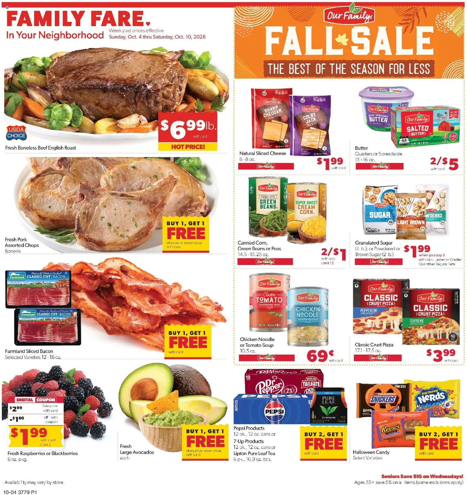 Family Fare Weekly Ad - NE - valid from 10/04/2026 | Page: 1