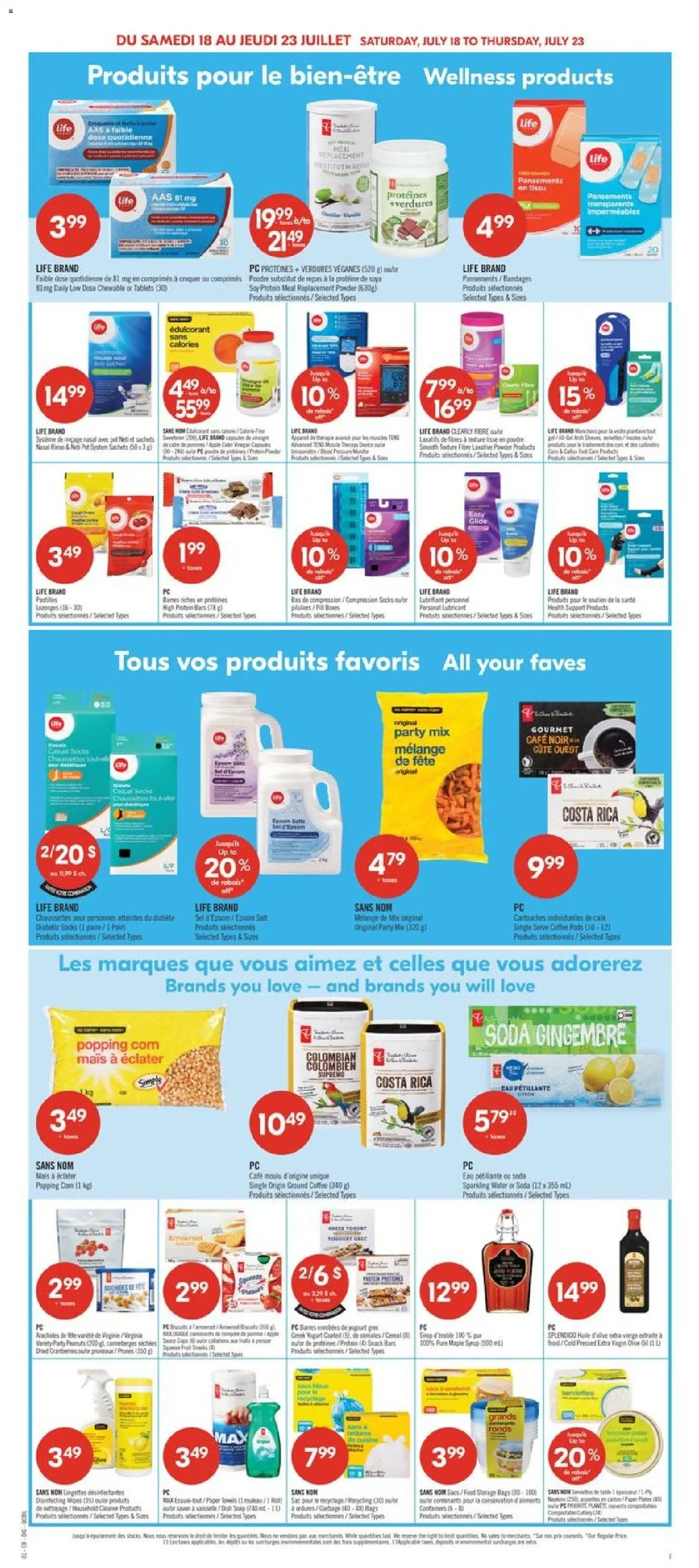 Pharmaprix flyer valid from Jul 17, 2026 | Page: 14
