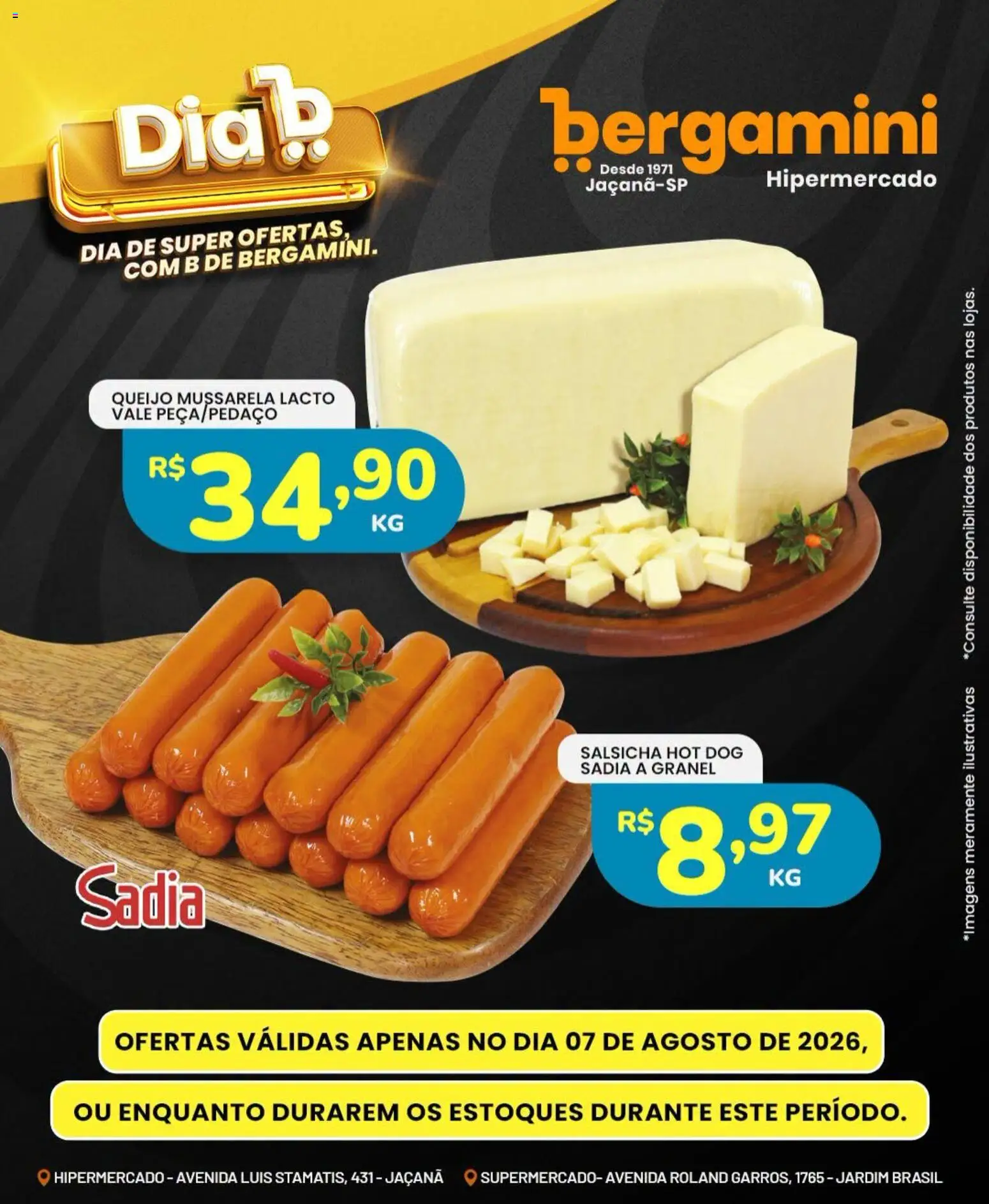 Supermercado Bergamini Folheto - válido de 07/08/2026 | Página: 9