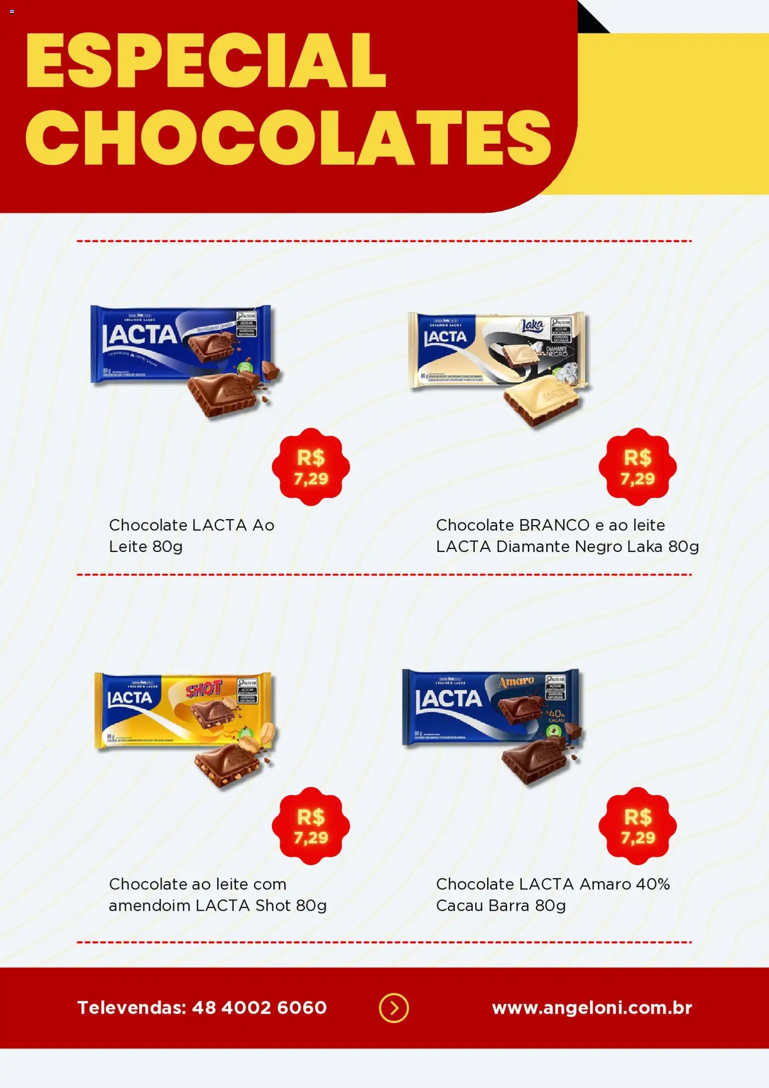 Angeloni Folheto - válido de 04.06.2026 | Página: 5 | Produtos: Amendoim, Leite, Chocolate