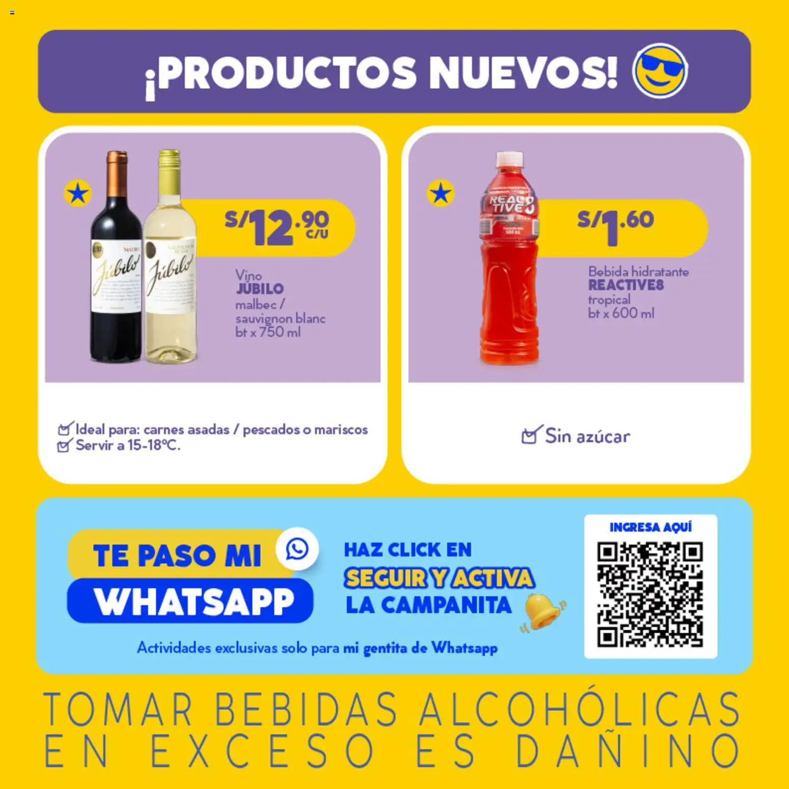 Catálogo Mass válido desde 15/07/2026 | Página: 7 | Productos: Vino, Té