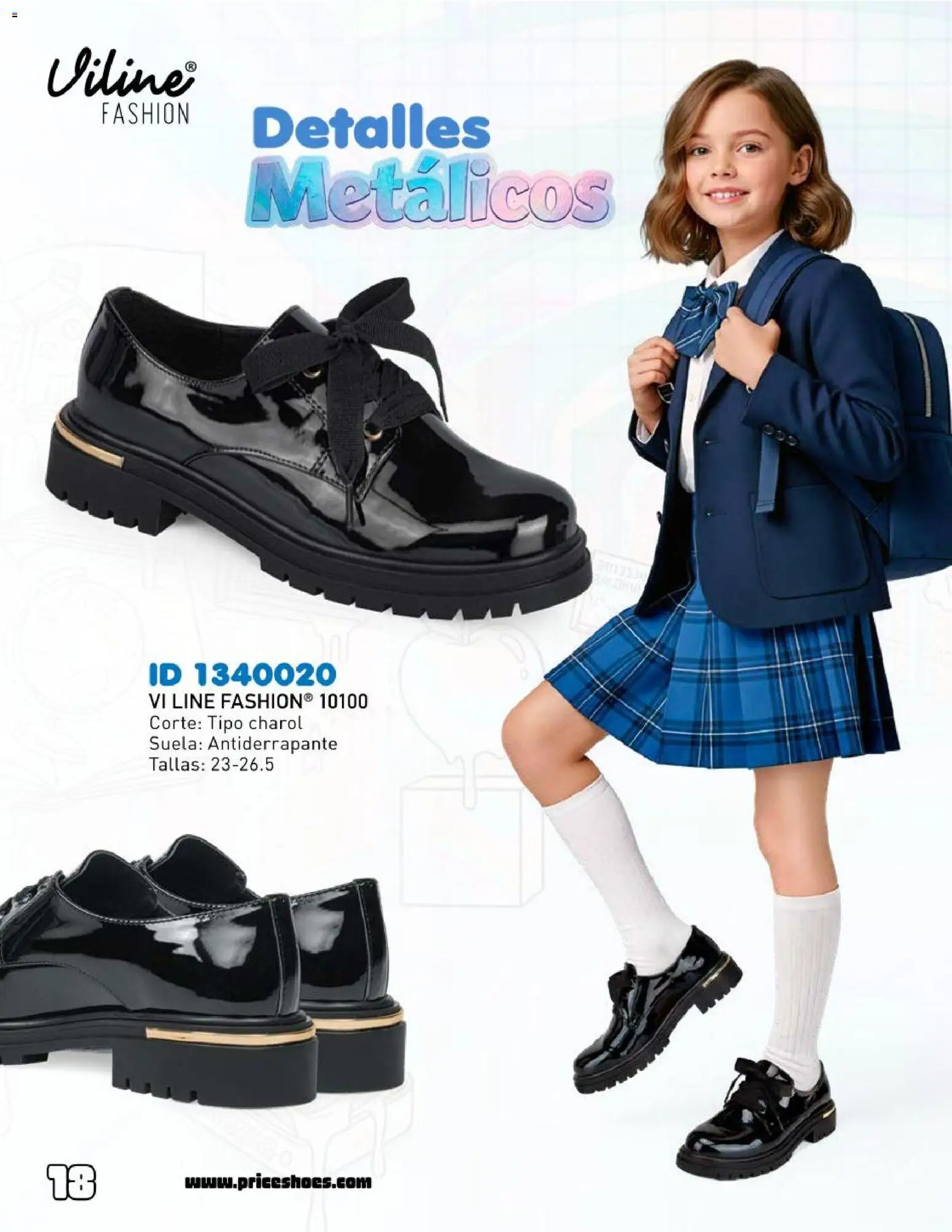 Nuevas ofertas de Price Shoes válidas en toda la República Mexicana desde el 12.06.2026. ¡Encuentra las mejores ofertas en Price Shoes catálogo Escolar! | Página: 18