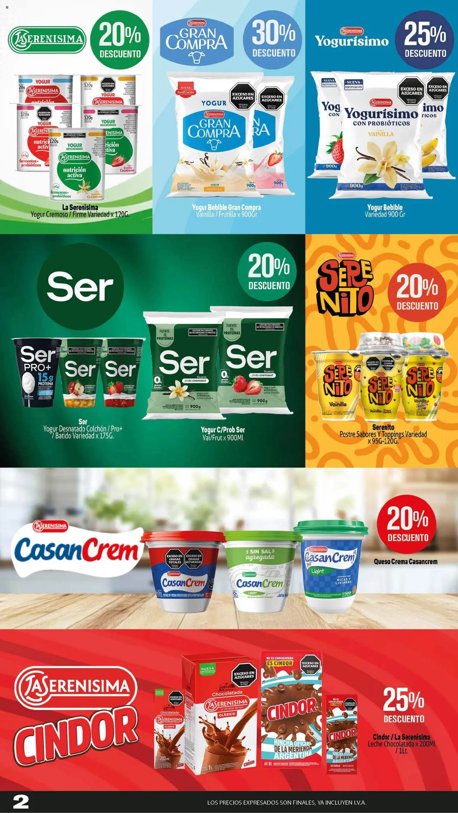 Makro Ofertas Volvete a Ilusionar │ válido desde el 07.05.2026 | Página: 2 | Productos: Frutilla, Leche, Yogur, Crema