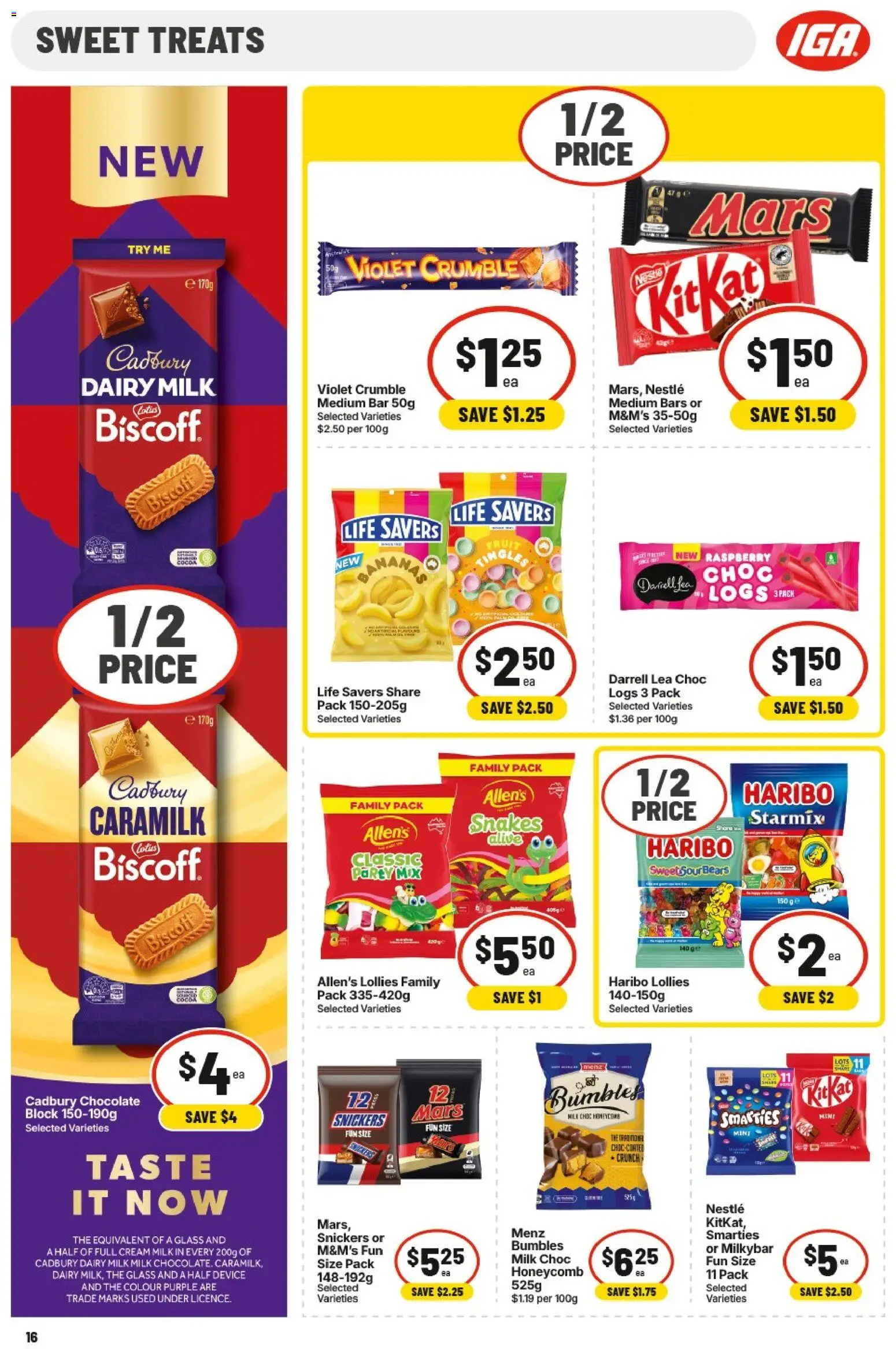 IGA catalogue - valid from 20.05.2026 | Page: 17 | Products: Milk, Dairy, Lollies, Cream