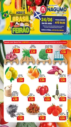 Nagumo ofertas Quarta do Feirão - Pré-Visualização do folheto da loja Nagumo, válido de 24/06/2026