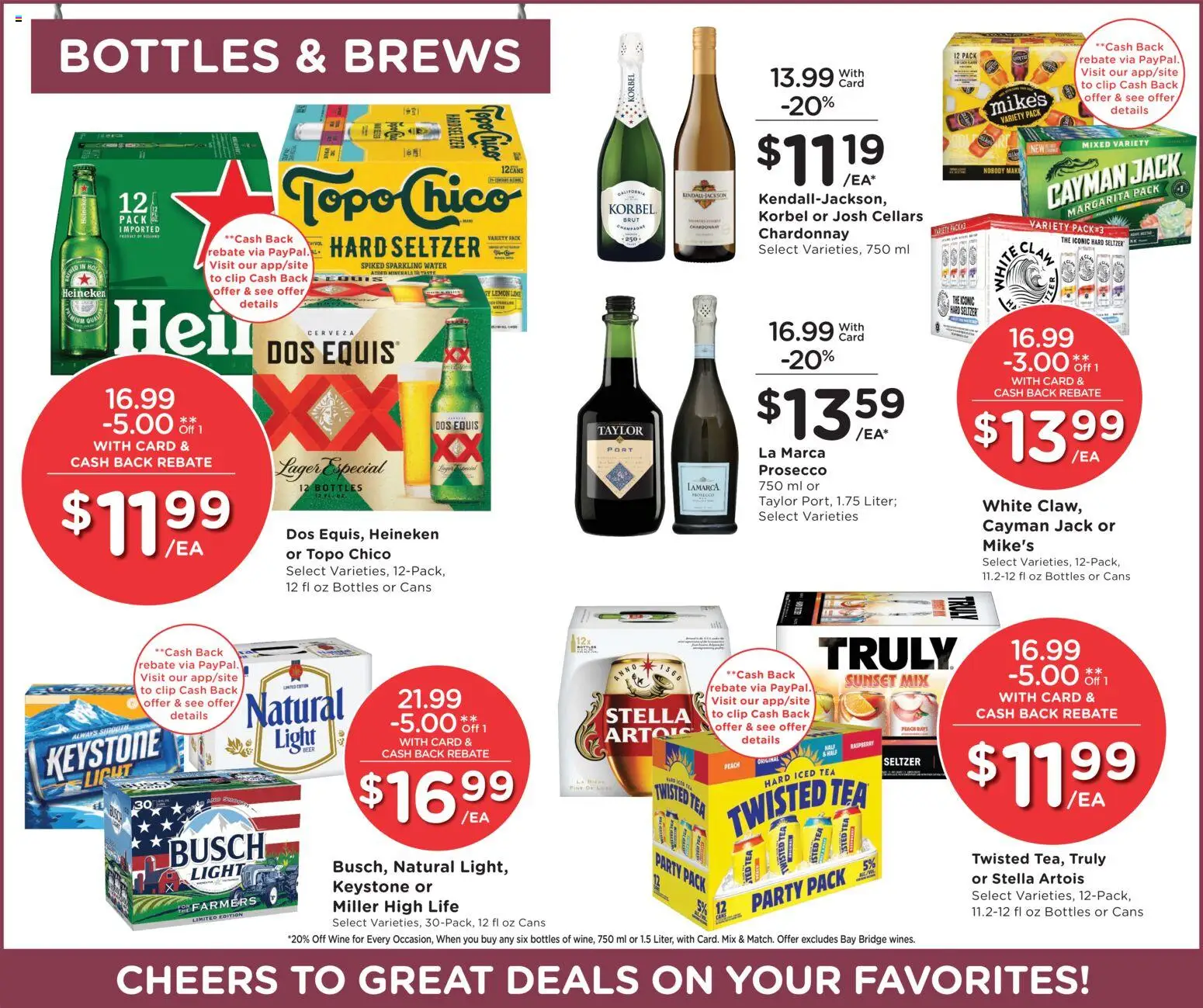 Smith's Weekly Ad - valid from 08/26/2026 | Page: 12 | Products: Wine, Lemon, Lime, Iced tea