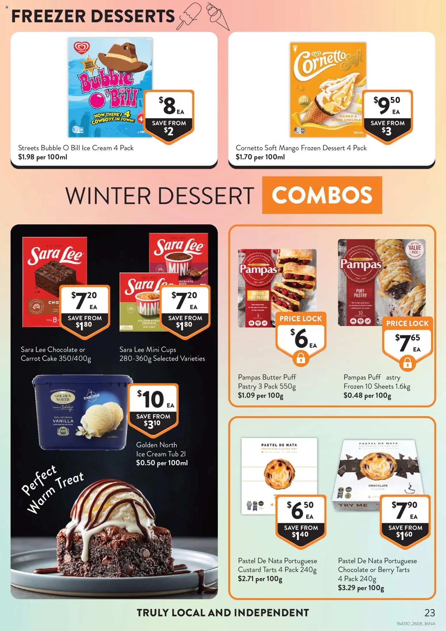 Foodworks catalogue - valid from 26/08/2026 | Page: 23 | Products: Cups, Butter, Pastry, Mango