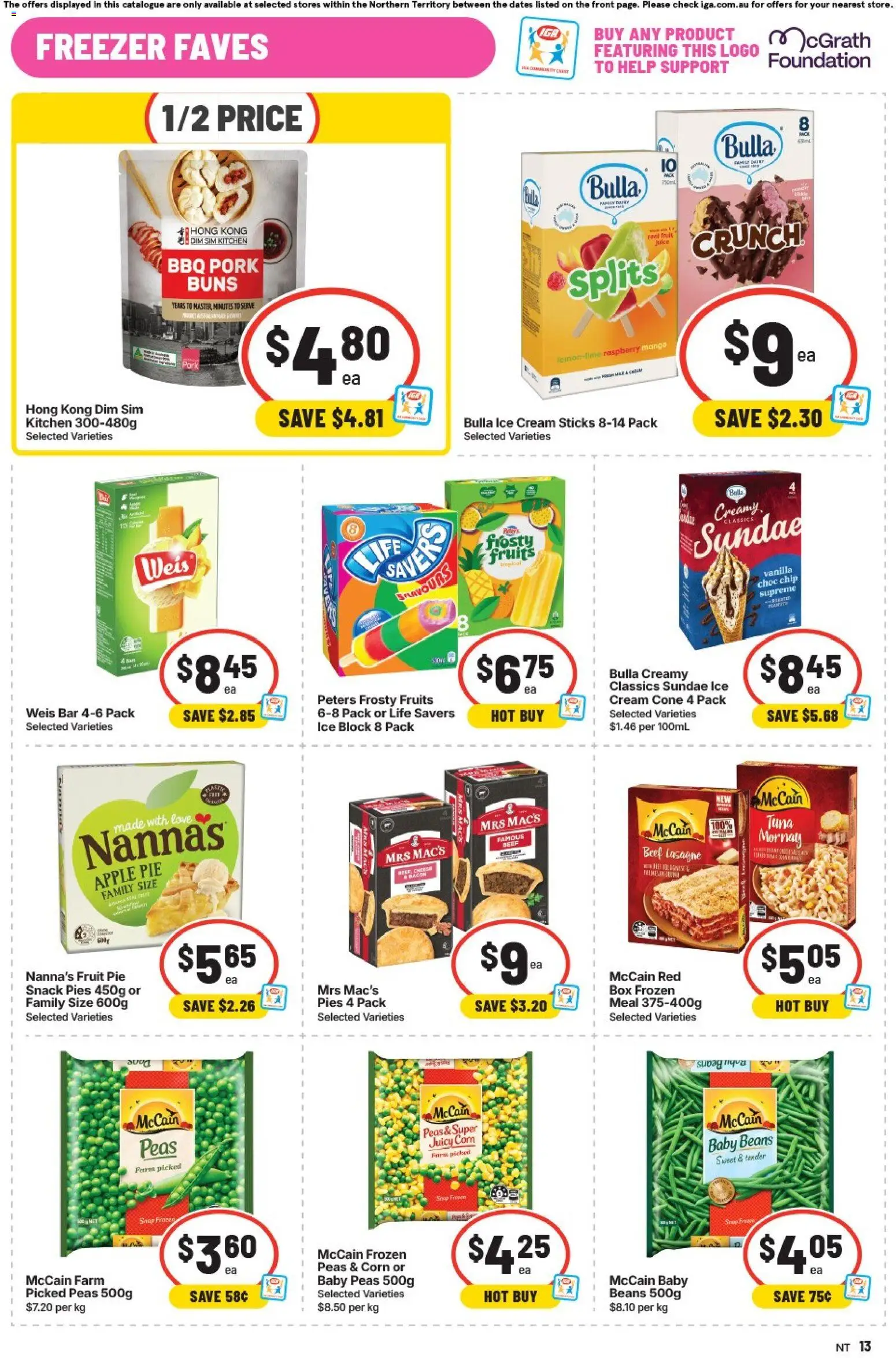 IGA catalogue - valid from 09/09/2026 | Page: 14 | Products: Box, Fruits, Raspberry, Vanilla