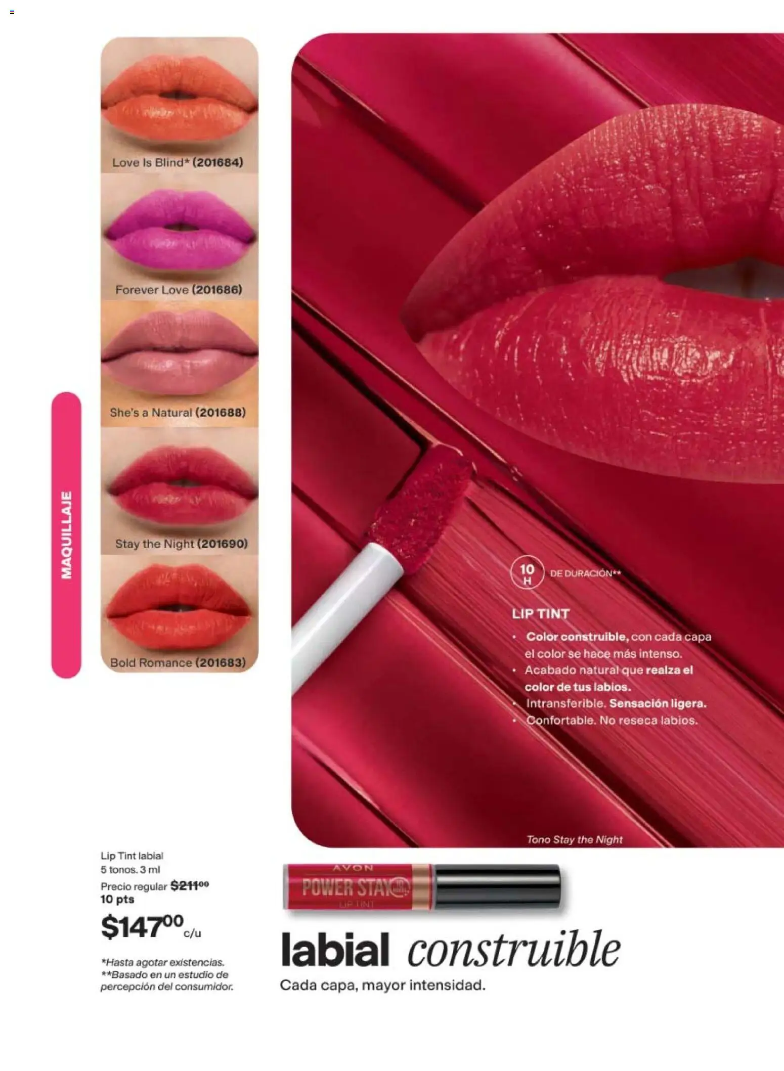 Nuevas ofertas de AVON válidas en toda la República Mexicana desde el 10/07/2026. ¡Encuentra las mejores ofertas en AVON campaña 11 2026! | Página: 35 | Productos: Maquillaje