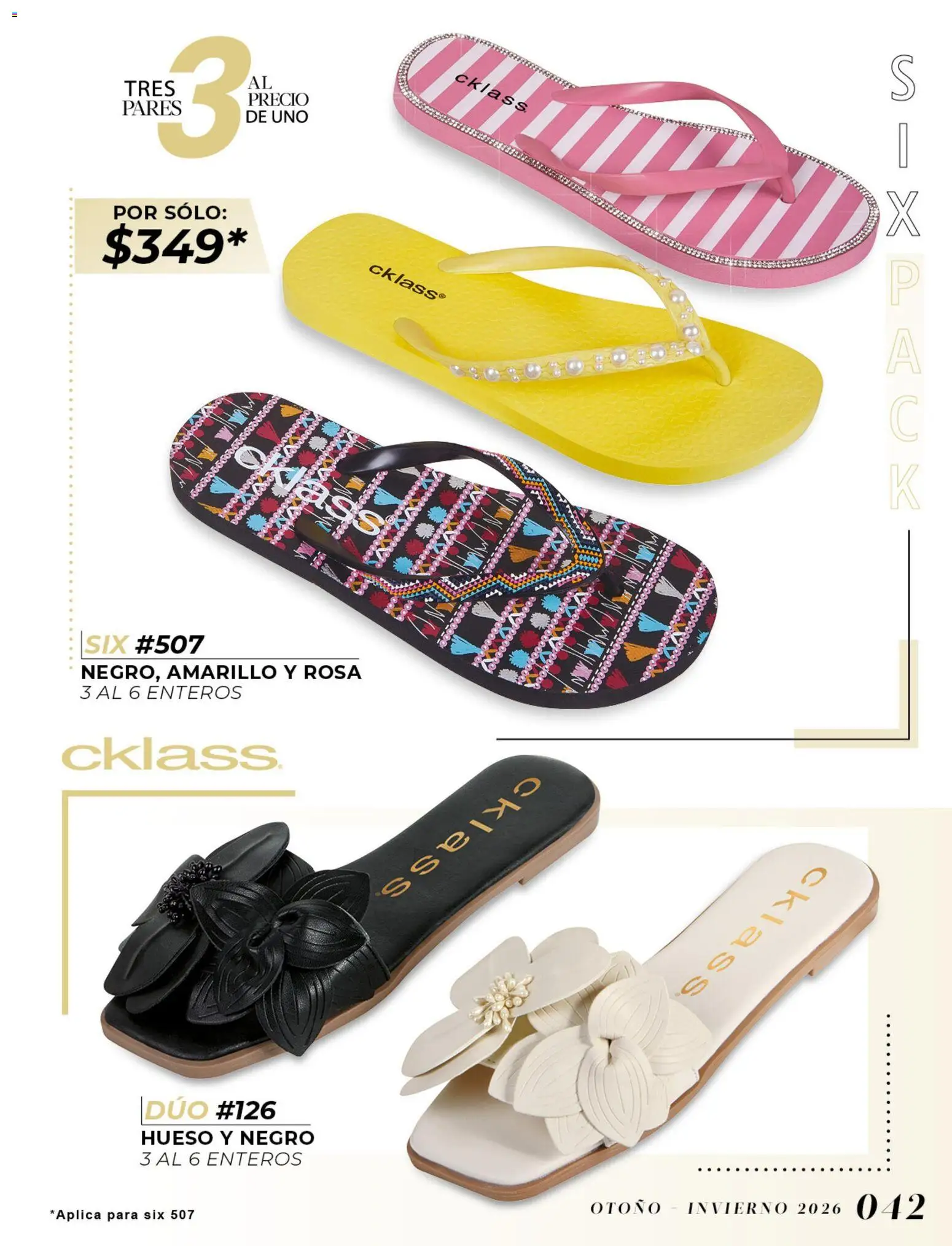 Nuevas ofertas de Cklass válidas en toda la República Mexicana desde el 08/07/2026. ¡Encuentra las mejores ofertas en Cklass catálogo Six & dúo pack! | Página: 43