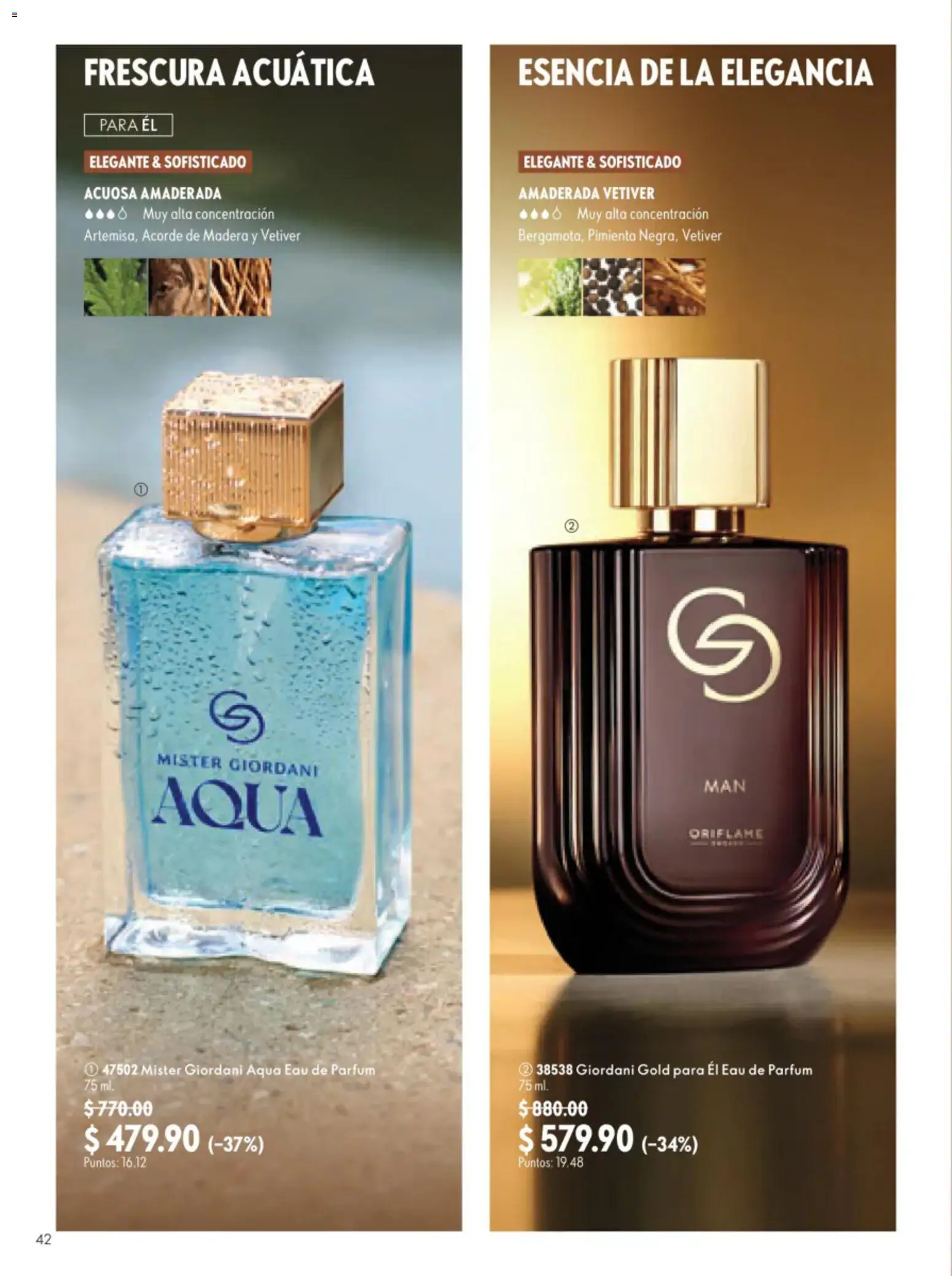 Nuevas ofertas de Oriflame válidas en toda la República Mexicana desde el 11/07/2026. ¡Encuentra las mejores ofertas en Oriflame campaña 10 2026! | Página: 42 | Productos: Pimienta
