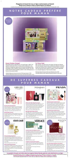 Preview of Ensemble 3 pièces Good Girl Blush, Notre parfum signature affirme votre personnalité dès la première vaporisation: élégant, moderne et inoubliable. Contient: Eau de parfum Good Girl Blush 80 mL + Lait pour le corps 100 mL + Vaporisateur de voyage 10 mL from shop Pharmaprix valid from 02.05.2026 | Page: 12