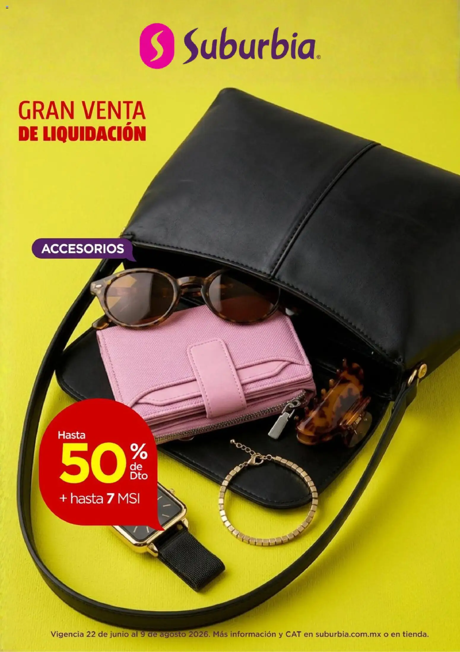 Nuevas ofertas de Suburbia válidas en toda la República Mexicana desde el 22/06/2026. ¡Encuentra las mejores ofertas en Suburbia catálogo! | Página: 1