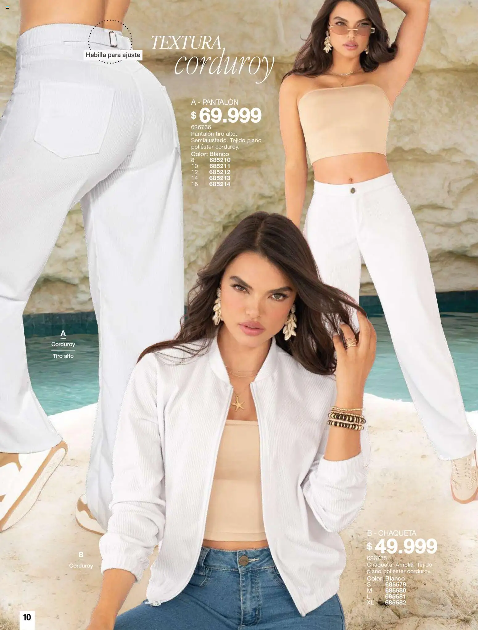 Carmel revista - valida desde el 01/07/2026 | Página: 10 | Productos: Hebilla, Chaqueta