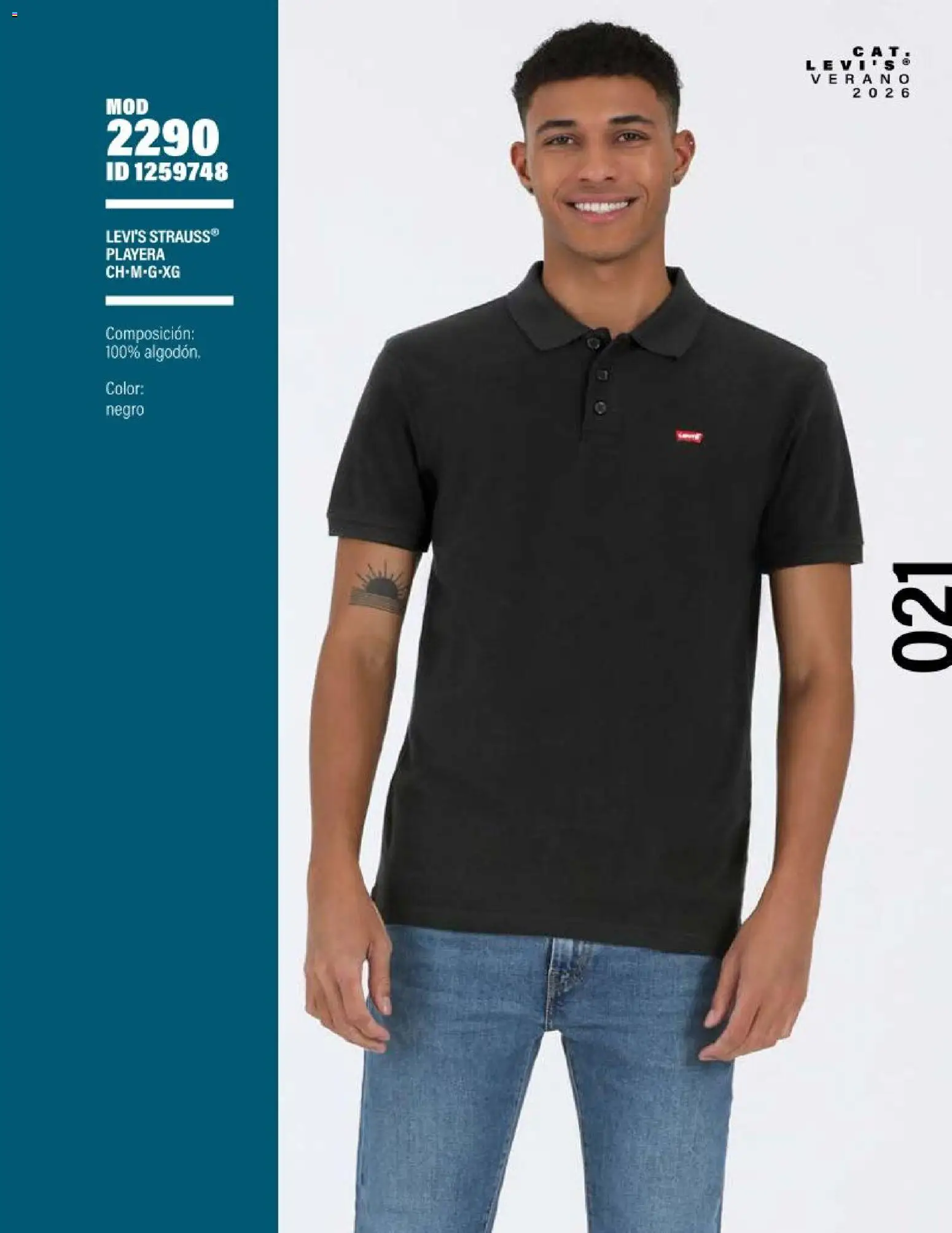 Nuevas ofertas de Price Shoes válidas en toda la República Mexicana desde el 11.06.2026. ¡Encuentra las mejores ofertas en Price Shoes catálogo Live in Levi's! | Página: 21 | Productos: Playera