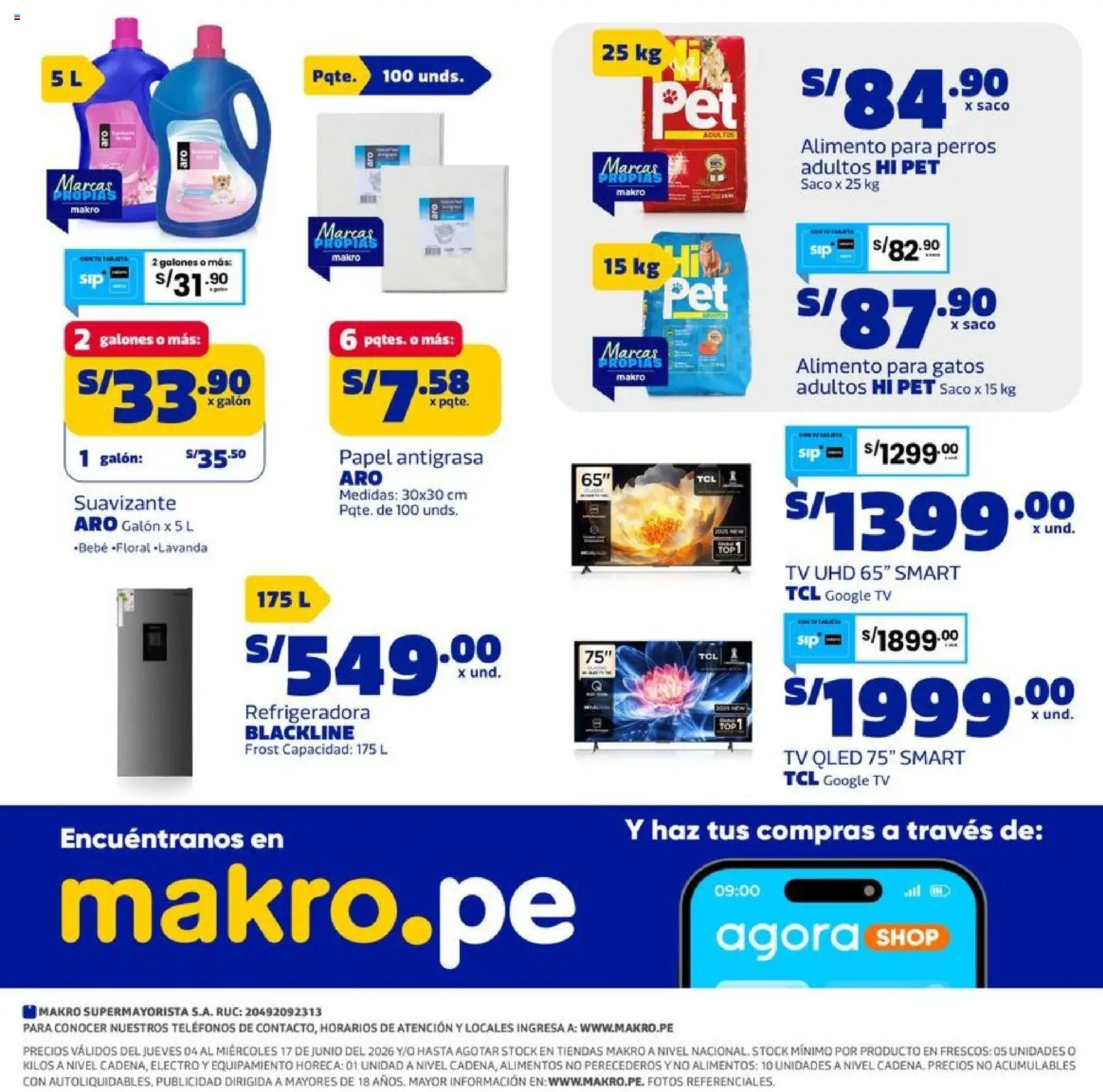 Catálogo Makro válido desde 04.06.2026 | Página: 27 | Productos: Saco