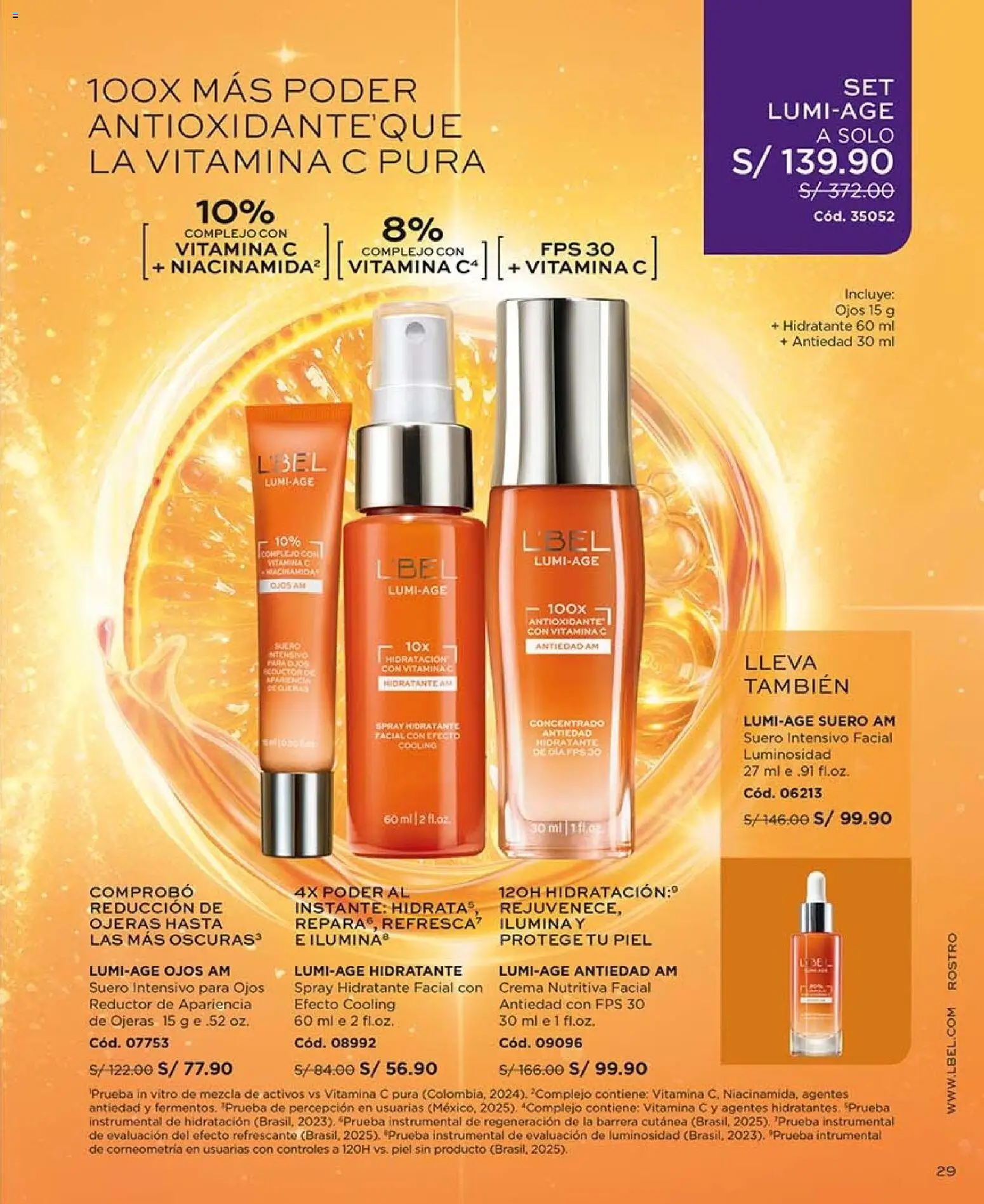 Catálogo L'Bel válido desde 03/10/2026 | Página: 29 | Productos: Crema