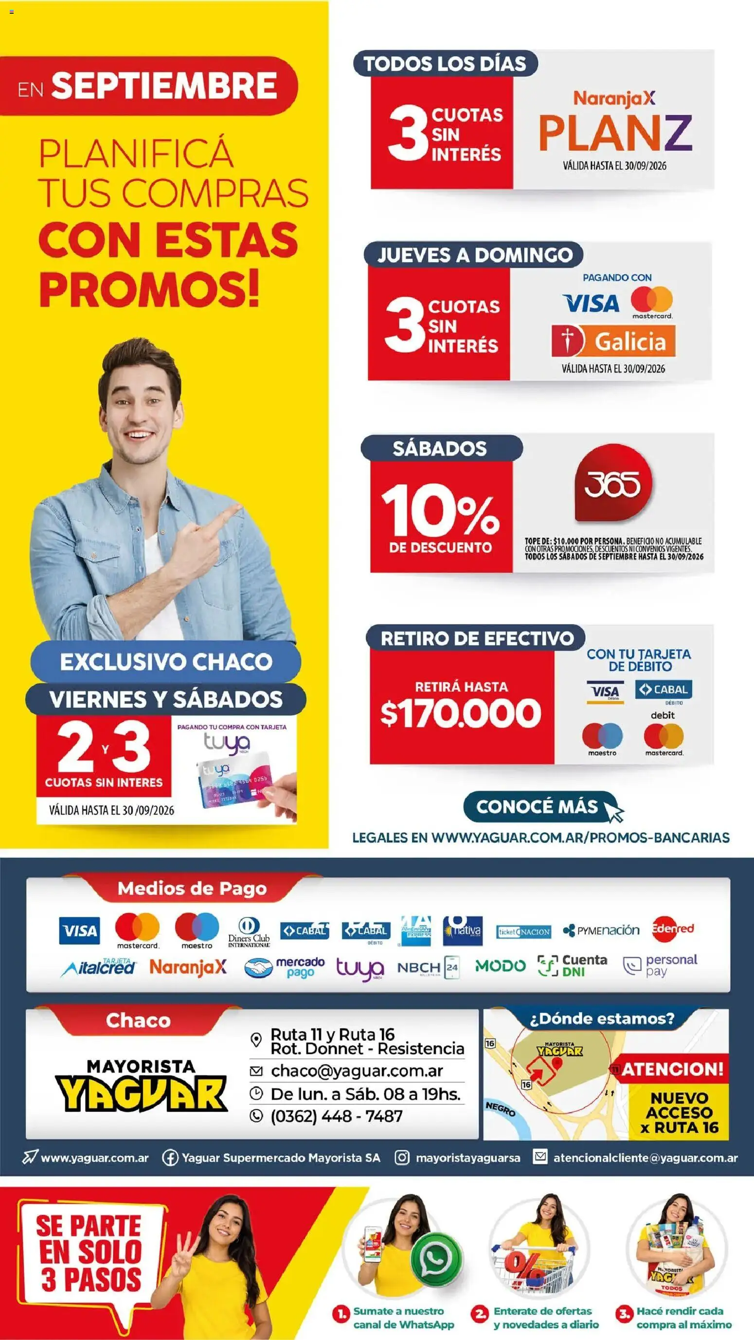 Yaguar - Oferta Semanal Chaco │ válido desde el 31/08/2026 | Página: 22