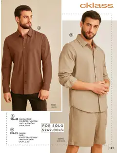 Vista previa de Cklass catálogo Ropa caballero, nuevo folleto de la tienda, válido en México a partir del 08/07/2026 | Página: 113