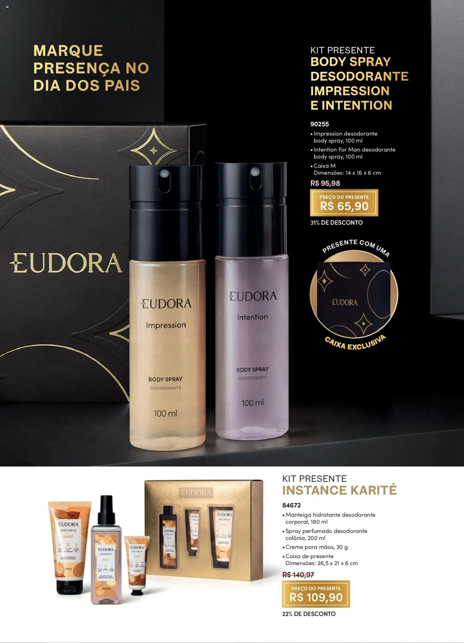 Eudora Folheto - válido de 15/07/2026 | Página: 81 | Produtos: Desodorante, Manteiga, Creme, Body
