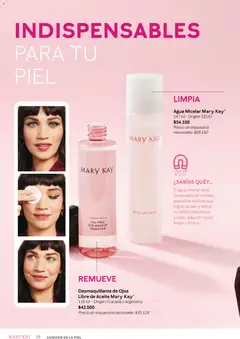 Vista previa Mary Kay - Look Invierno 2026 válido desde el 01/07/2026 | Página: 20 | Productos: Aceite, Desmaquillante de ojos, Desmaquillante, Agua