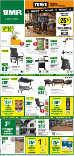 Preview of BMR weekly flyer / circulaire from shop BMR valid from 28.05.2026