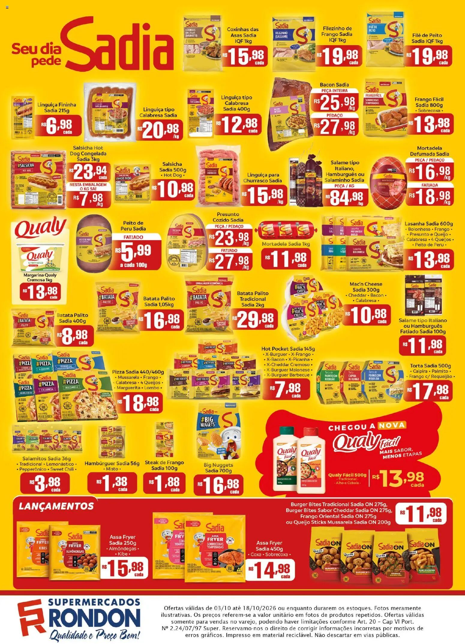 Supermercados Rondon Folheto - válido de 03/10/2026 | Página: 2
