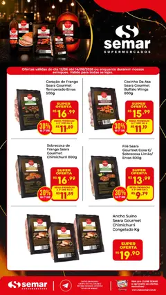 Semar Supermercado ofertas Seara - Pré-Visualização do folheto da loja Semar Supermercado, válido de 12.06.2026
