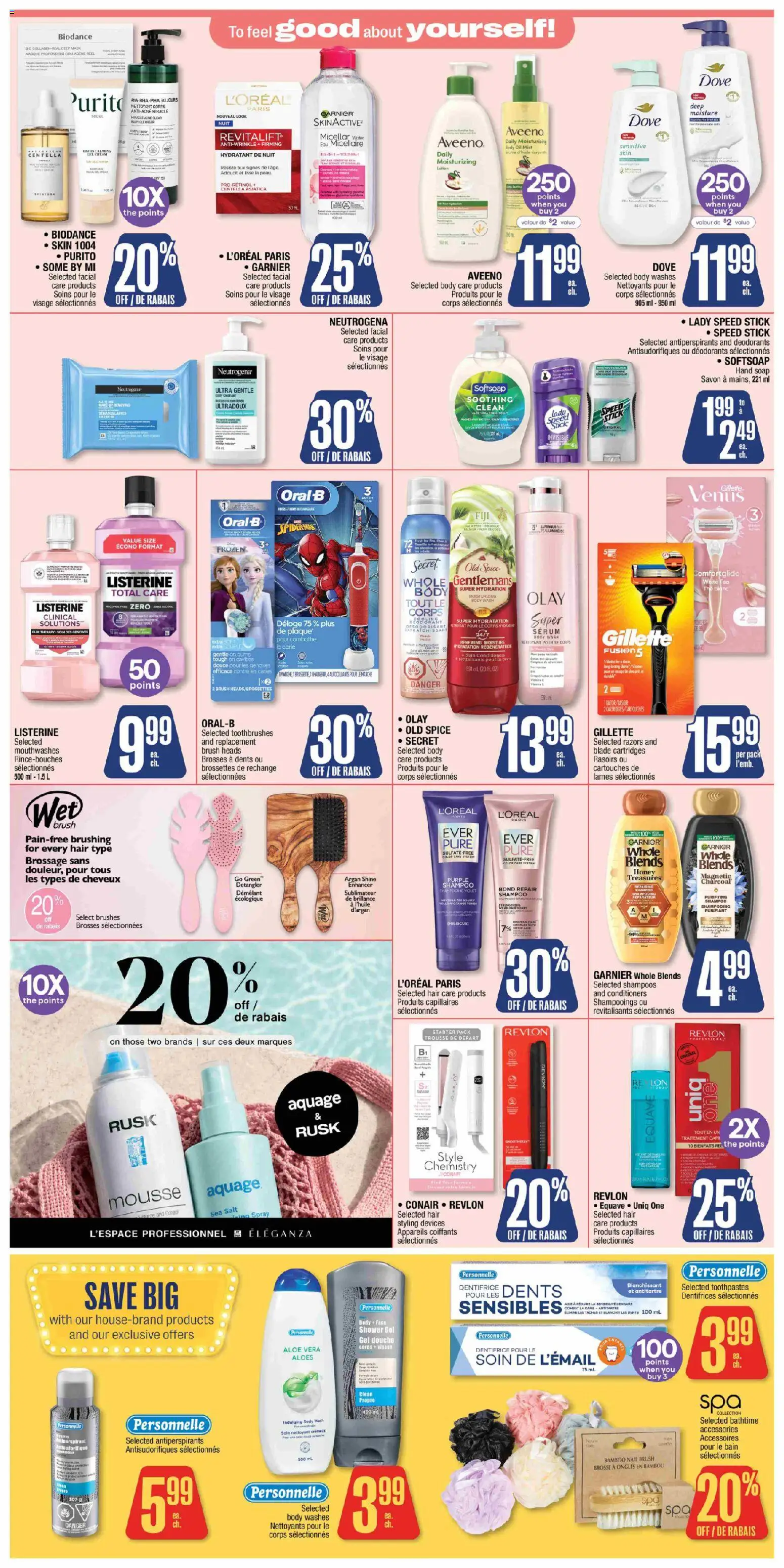 Jean Coutu flyer valid from 18.06.2026 | Page: 8 | Products: Brush, Shampoo, Mask, Shower