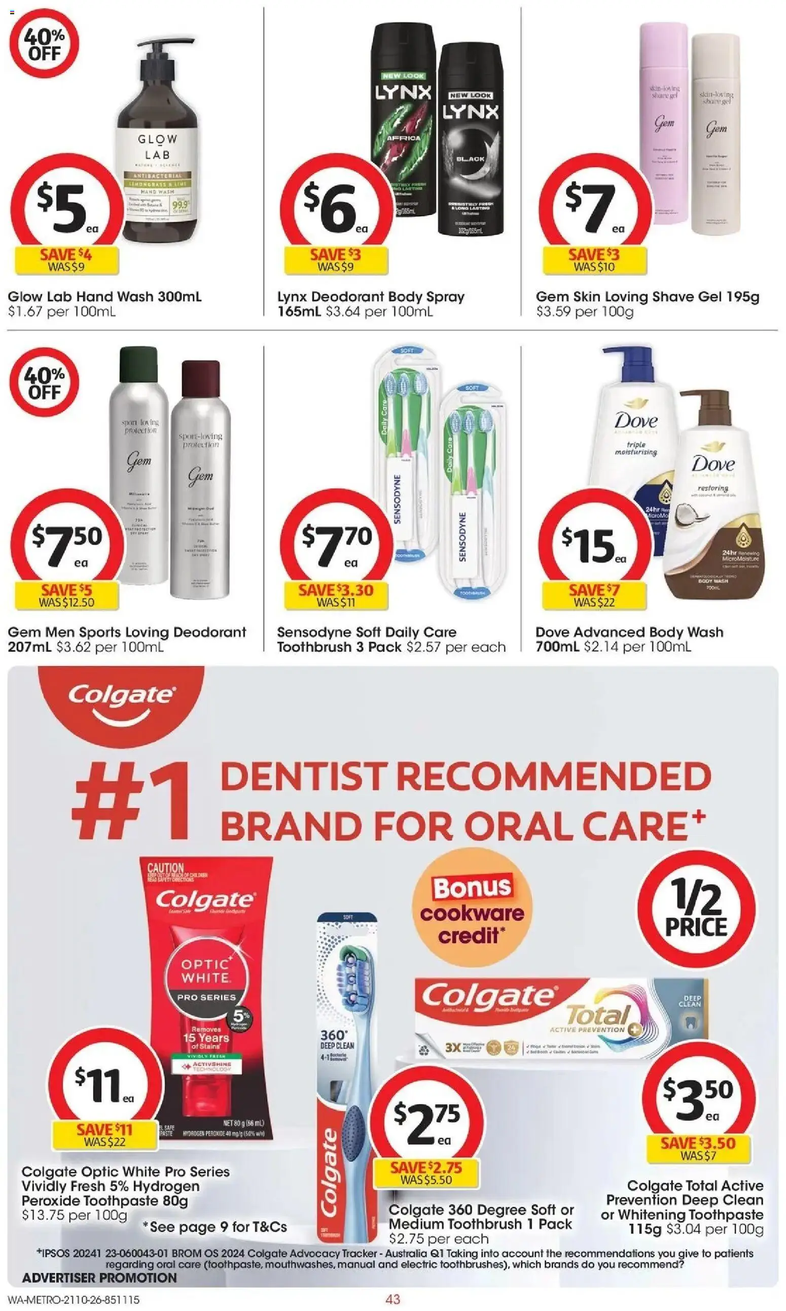 ﻿Coles catalogue valid from 21/10/2026 > Online Australia | Page: 43