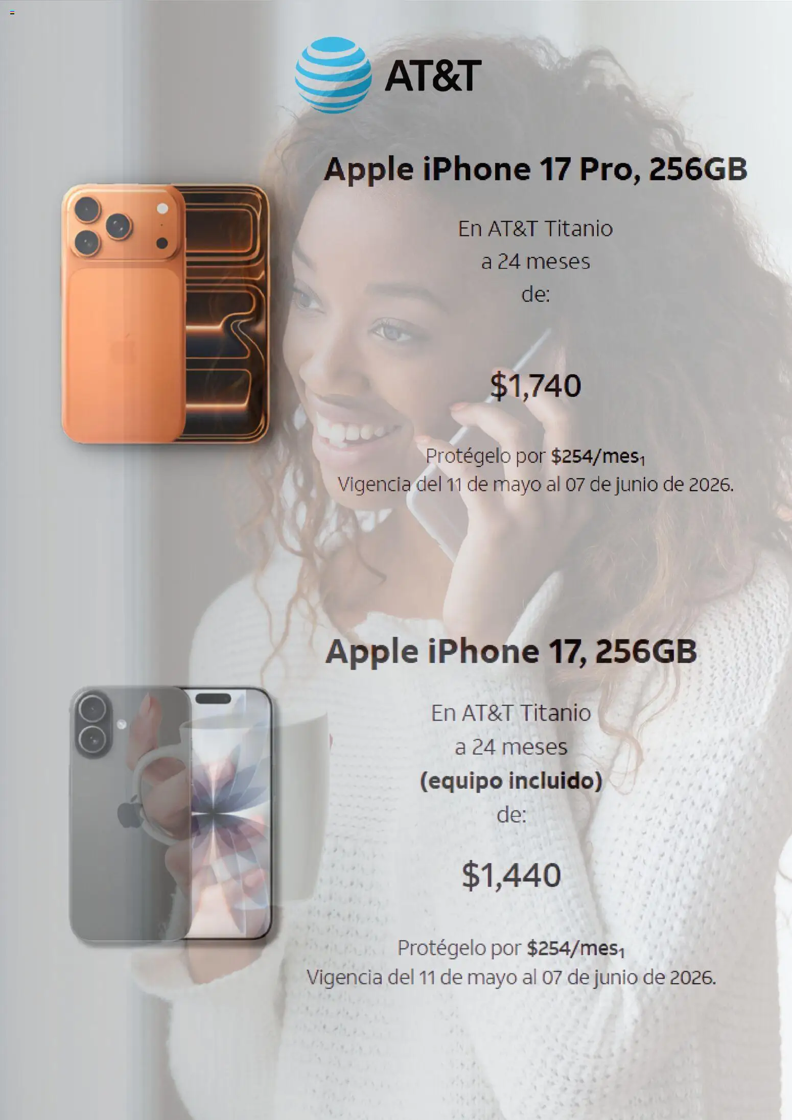 Nuevas ofertas de AT&T válidas en toda la República Mexicana desde el 11.05.2026. ¡Encuentra las mejores ofertas en AT&T catálogo! | Página: 2