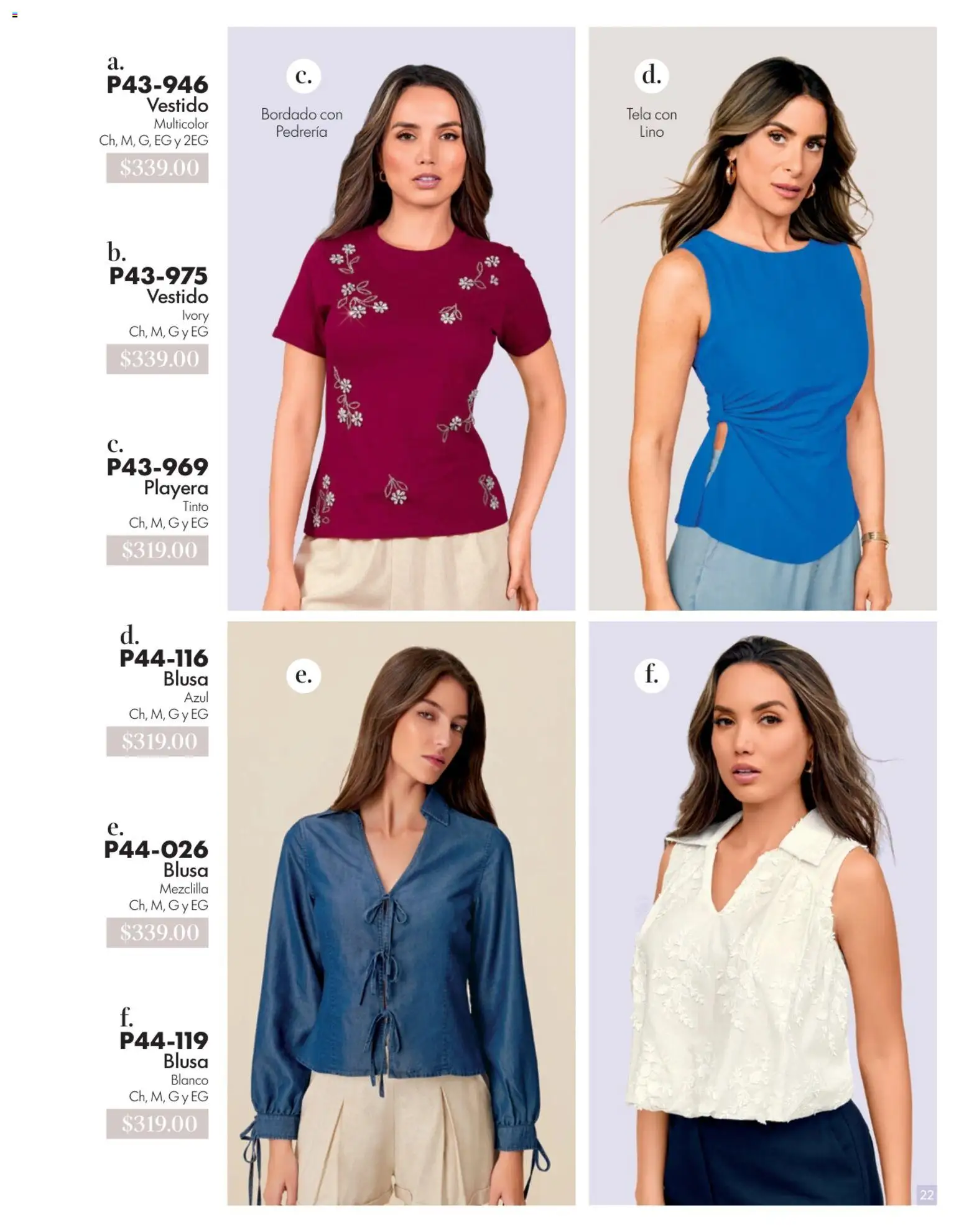 Nuevas ofertas de Cklass válidas en toda la República Mexicana desde el 15.06.2026. ¡Encuentra las mejores ofertas en Cklass catálogo Verano! | Página: 23 | Productos: Blusa, Vestido, Playera