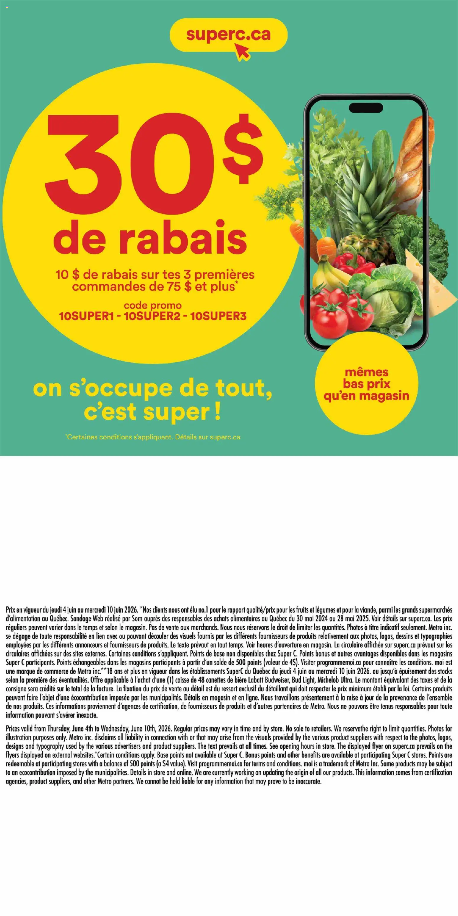 Super C flyer valid from 04.06.2026 | Page: 14