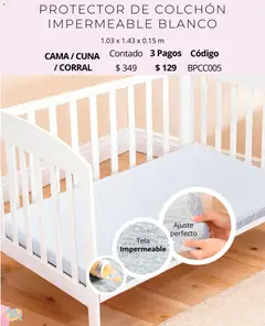 Vista previa de Colchas Concord catálogo Baby, nuevo folleto de la tienda, válido en México a partir del 01.05.2026 | Página: 22 | Productos: Cama, Colchón, Cuna
