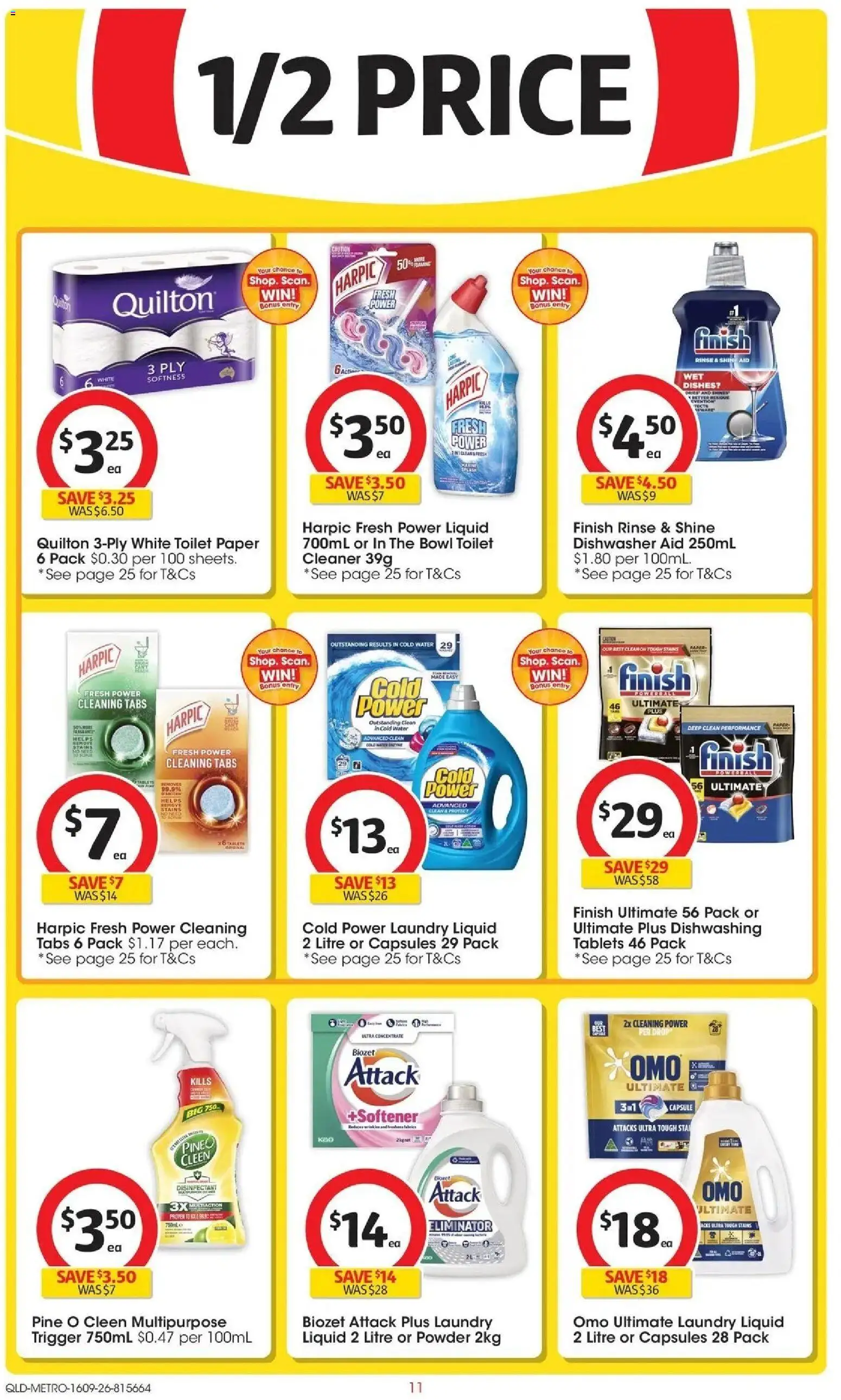 ﻿Coles catalogue valid from 16/09/2026 > Online Australia | Page: 11 | Products: Toilet, Powder, Dishwasher, Dishes
