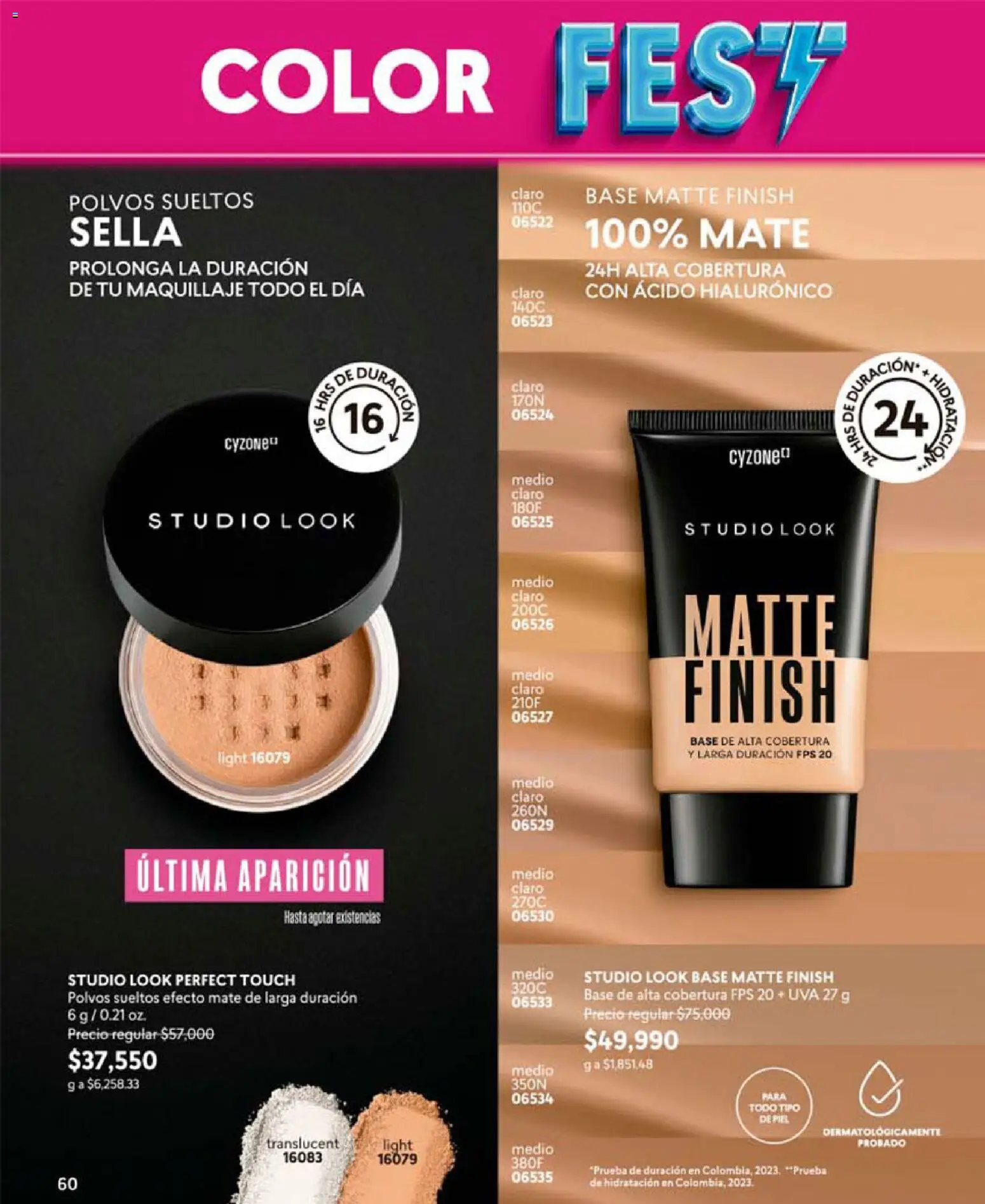 CyZone revista - valida desde el 19.05.2026 | Página: 60 | Productos: Maquillaje, Uva
