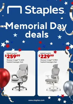 Preview of Staples weekly ads valid from 24.05.2026