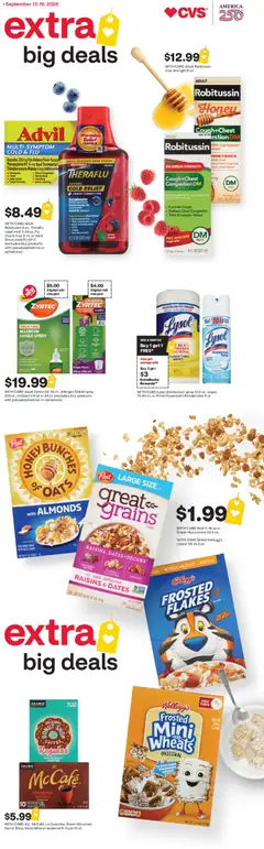 Preview of CVS Pharmacy weekly ads valid from 09/13/2026